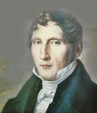 Portrett av Louis Spohr 1784-1859. av Unbekannt