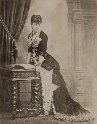 Portrett av Marquise Marie Arconati Visconti, født Peyrat 1840-1923, 1870. av Unbekannt