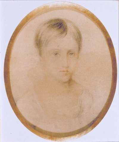 Portrett av Natalia Goncharova, 1820-tallet av Unbekannt