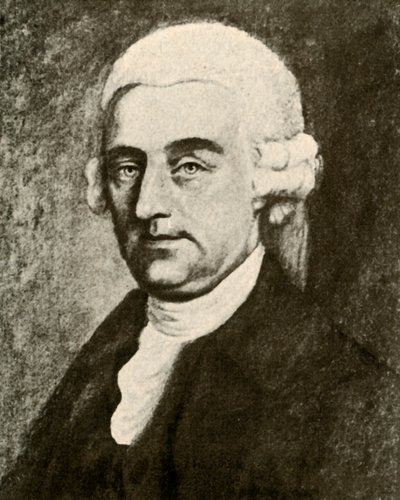 Portrett av Nathaniel Appleton fra Boston, i hvit parykk med puff, c1740, 1937. av Unbekannt