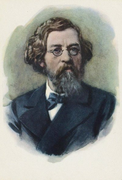 Portrett av Nikolay Chernyshevsky 1828-1889 av Unbekannt
