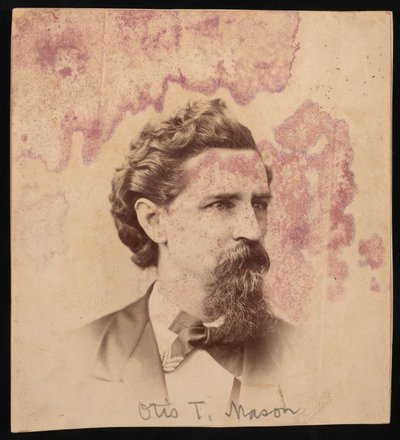 Portrett av Otis Tufton Mason 1838-1908, før 1900. av Unbekannt