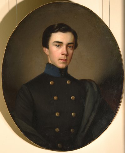 Portrett av prins Alexander Mikhailovich Golitsyn 1838-1919, 1850-tallet av Unbekannt