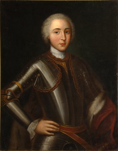 Portrett av prins Nikolay Fyodorovich Golitsyn 1728-1780, 1750-tallet av Unbekannt