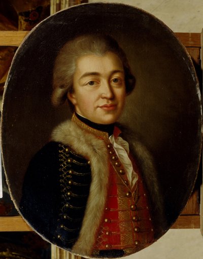 Portrett av prins Stepan Borisovich Kurakin 1754-1805, andre halvdel av det 18. århundre. av Unbekannt