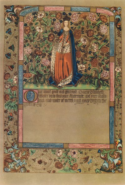 Portrett av dronning Elizabeth..., c1441-1689, 1948. av Unbekannt