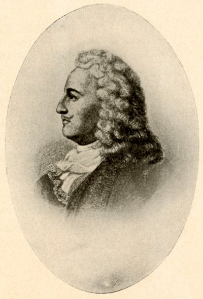 Portrett av Sieur de La Salle, som viser fransk drakt fra hans tid, c1660-1680, 1937. av Unbekannt