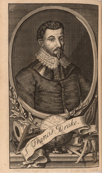 Portrett av Sir Francis Drake, 1741. av Unbekannt