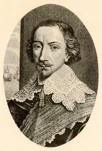 Portrett av Sir John Pennington, i engelsk rustning med Vandyke-krage, c1610-1630, 1937. av Unbekannt