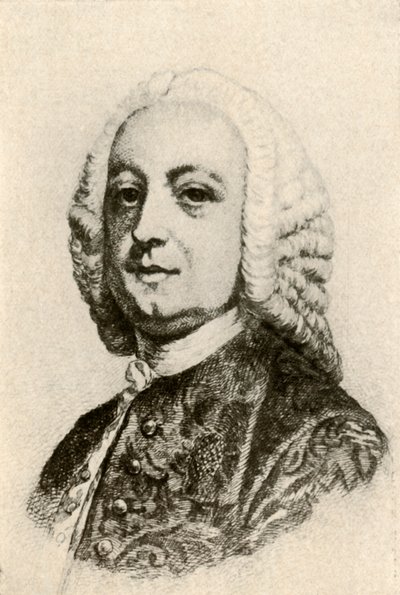 Portrett av Thomas Penn, kolonialguvernør, c1760, 1937. av Unbekannt