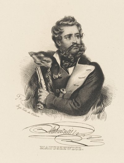 Portrett av Wincenty Matuszewicz 1801-1830. av Unbekannt