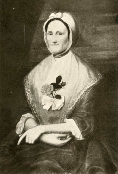 Portrett av en nederlandsk dame fra New York Colony, c1765, 1937. av Unbekannt