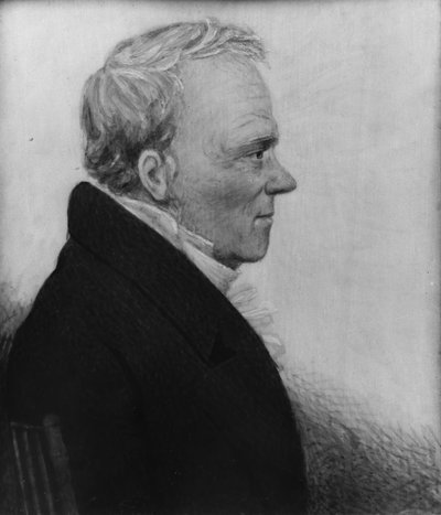 Portrett av en gentleman, ca. 1820. av Unbekannt