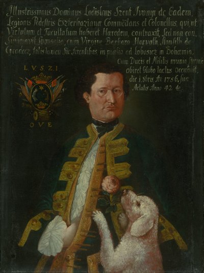 Portrett av en Ladislav St. Iványi fra Svätý Ján av Unbekannt