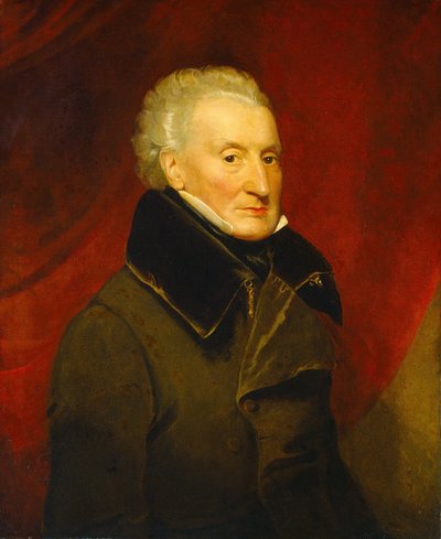 Portrett av en mann, ca. 1835. av Unbekannt
