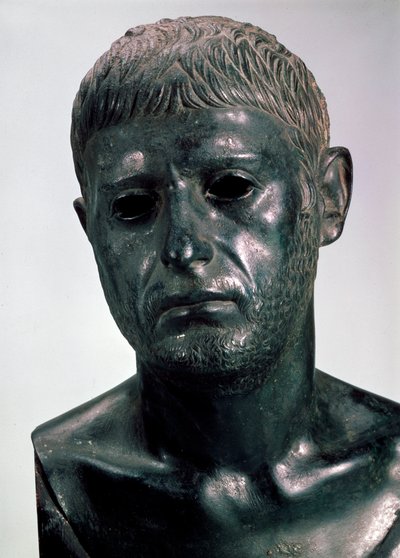 Portrett av en romersk Sextus Pompey, andre halvdel av 1. århundre f.Kr av Unbekannt