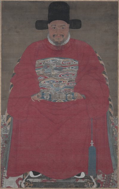 Portrett av en tjenestemann, 1600-1700-tallet. av Unbekannt