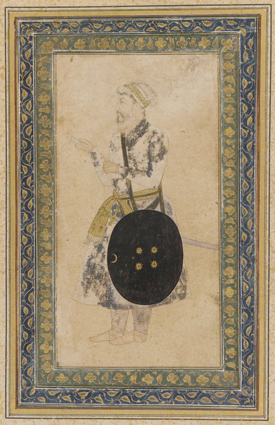 Portrett av en offiser, ca. 1660. av Unbekannt