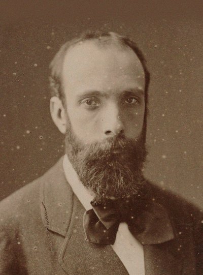 Portrett av komponisten Gaston Salvayre 1847-1916, 1880. av Unbekannt