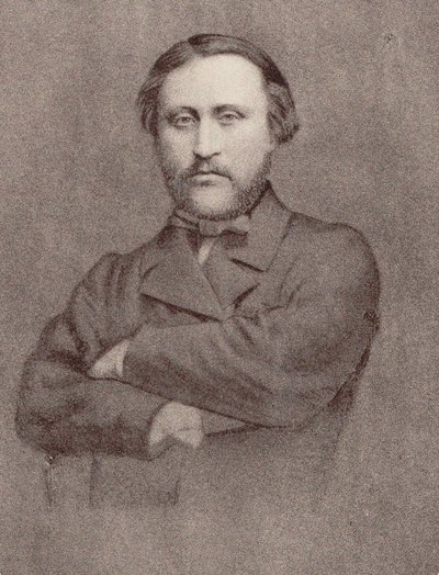 Portrett av komponisten Léon Kreutzer 1817-1868. av Unbekannt
