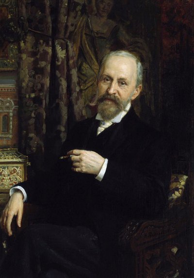 Portrett av arkitekten Alfred Parland