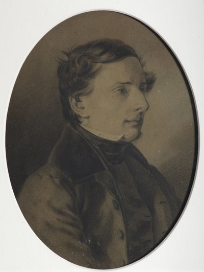 Portrett av forfatteren og leksikografen Vladimir Dal 1801-1872 av Unbekannt
