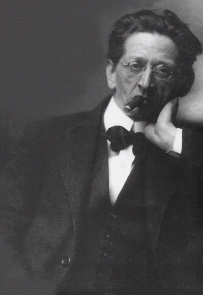 Portrett av komponisten Alexander von Zemlinsky 1871-1942. av Unbekannt