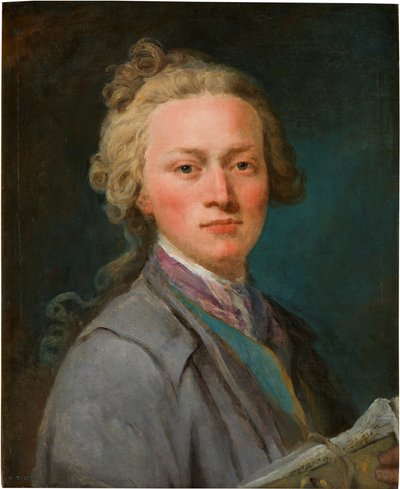 Portrett av komponisten André Ernest Modeste Grétry 1741-1813, andre halvdel av 1700-tallet. av Unbekannt