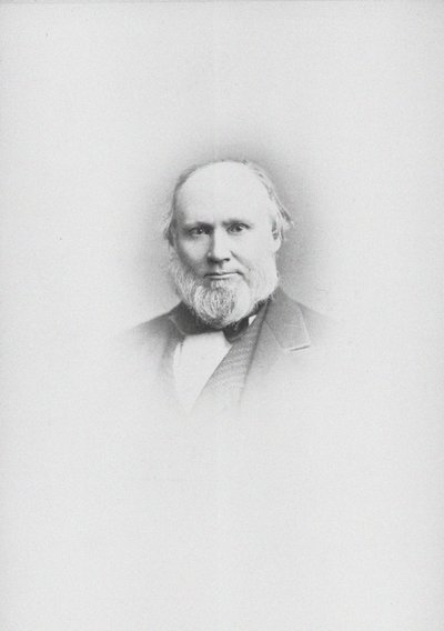Portrett av komponisten Edward John Hopkins 1818-1901. av Unbekannt
