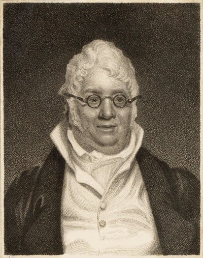Portrett av komponisten James Hook 1746-1827, ca. 1800. av Unbekannt
