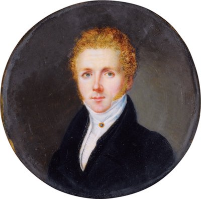 Portrett av komponisten Vincenzo Bellini 1801-1835, ca. 1830 av Unbekannt