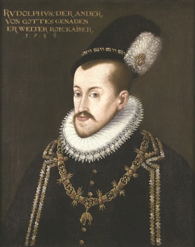 Portrett av keiseren Rudolf II av Unbekannt