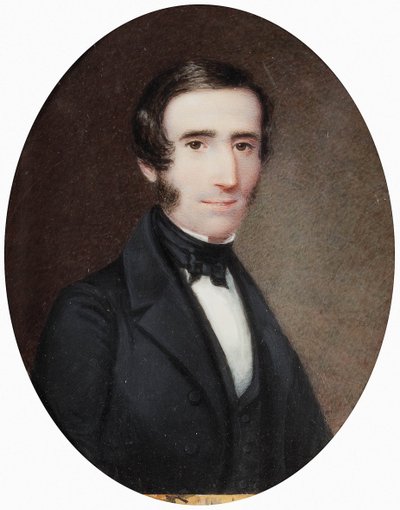 Portrett av poeten Alessandro Manzoni 1785-1873, første halvdel av 1800-tallet. av Unbekannt