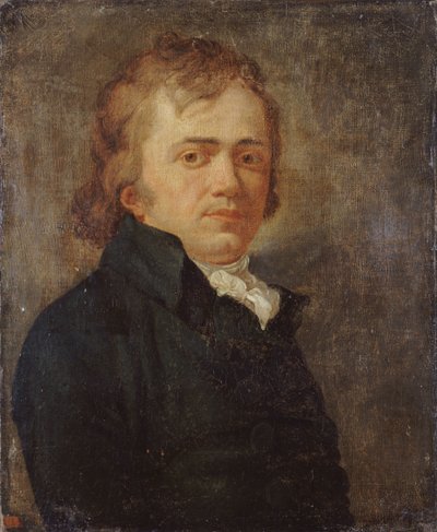 Portrett av poeten og dramatikeren Marie-Joseph Chénier 1764-1811, 1795. av Unbekannt