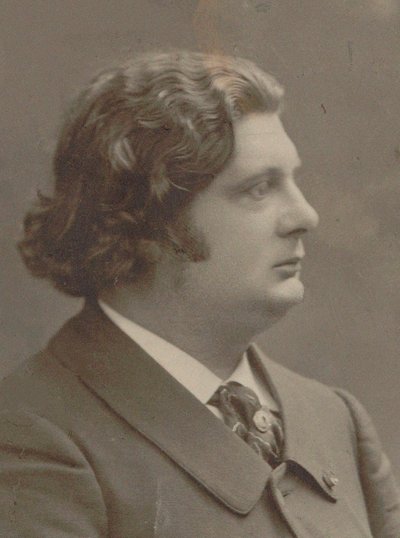 Portrett av fiolinisten og komponisten Eugène Ysaye 1858-1931, 1907. av Unbekannt