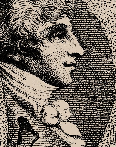 Portrett av fiolinisten og komponisten Feliks Janiewicz 1762-1848. av Unbekannt