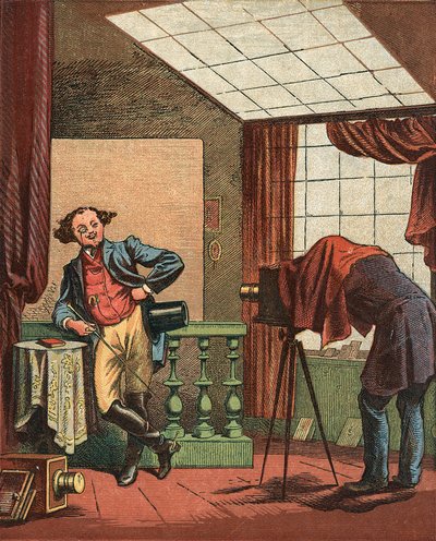 Portrettfotografstudio, 1871 av Unbekannt