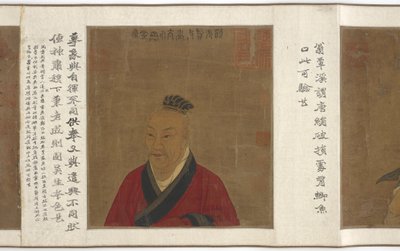 Portretter og dokumenter av Gong-familien, 1368-1644. av Unbekannt