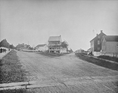 Stilling inneholdt av Union Sharpshooters i Gettysburg, Pennsylvania, c1897. av Unbekannt