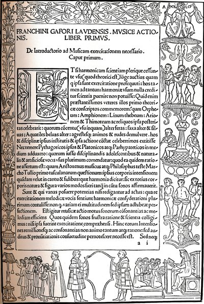 The Practice of Music, 1496, 1917 av Unbekannt