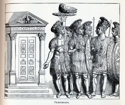 Pretorianere, 1882 av Unbekannt