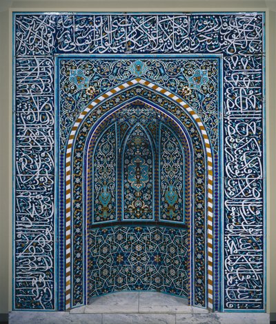 Bønnenisje Mihrab, tidlig på 1600-tallet. av Unbekannt