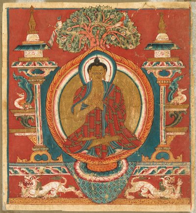 Preaching Sakyamuni, 1000-tallet. av Unbekannt