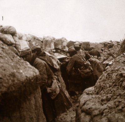 Forbereder seg på angrep, Arne, Nord-Frankrike, c1914-c1918 av Unbekannt