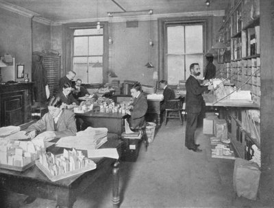 Forbereder publikasjoner for pressen, Patent Office, London, c1903 1903 av Unbekannt