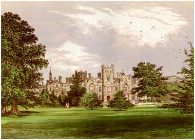 Preston Hall, Kent, hjemmet til Brassey-familien, c1880 av Unbekannt