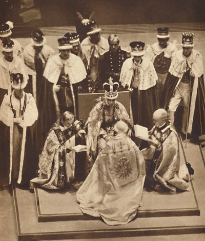 Primate kneler ved Kings Knees, 12. mai 1937 av Unbekannt