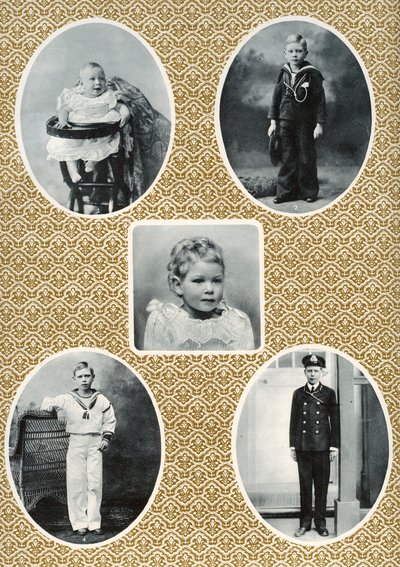 Prins Albert Windsor fra alder ett til femten år, c1896-1910 av Unbekannt
