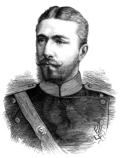 Prins Alexander av Battenberg, første prins av moderne Bulgaria, 1800-tallet av Unbekannt