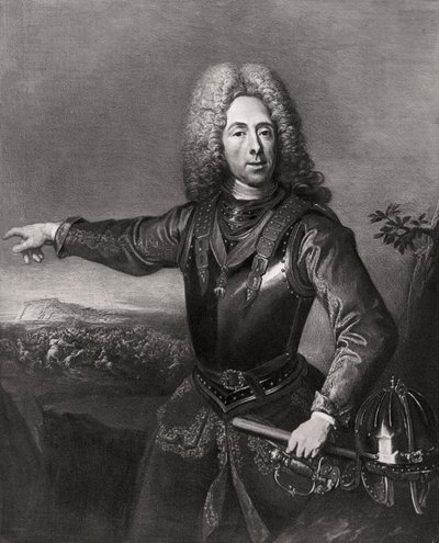 Prins Eugene av Savoyen , franskfødt østerriksk soldat, 1718 1906 av Unbekannt